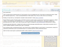 Tablet Screenshot of portal.dlastudenta.pl