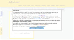 Desktop Screenshot of kontakt.dlastudenta.pl